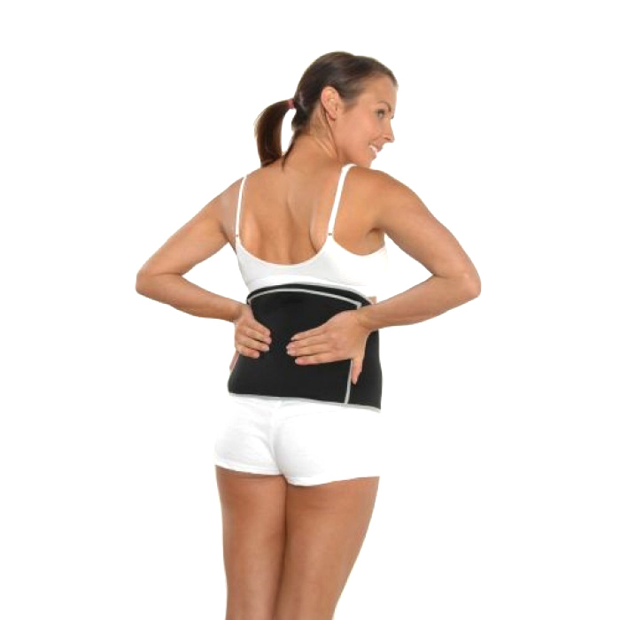 Hotties Black Sports Heated Back Wrap